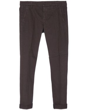 Dondup Regular Chino Trousers - Black