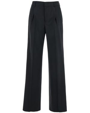 PT Torino Regular Pleated Pants - Blue