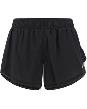 Y-3 Logo Shorts - Black