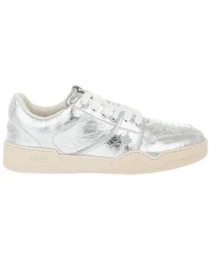 DSquared² Textured Spiker Trainers - White