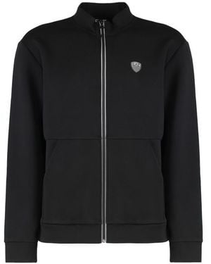 EA7 Logo Track Jacket - Black