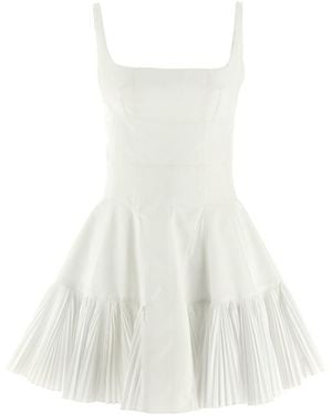 Giovanni bedin Pleated Dress - White