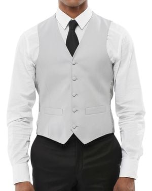 Corneliani Solid Waistcoat - Gray