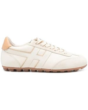 Hogan Logo Sneakers - White