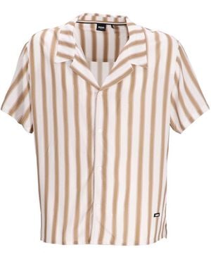 BOSS Striped Shirt - Pink