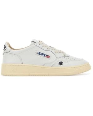 Autry Leather Sneakers - White