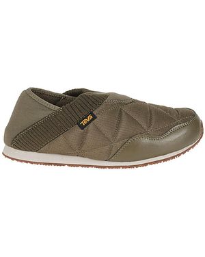 Teva Slip-On Sneakers With Platform - Green