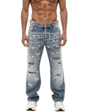 DSquared² Mid Rise Jeans - Blue