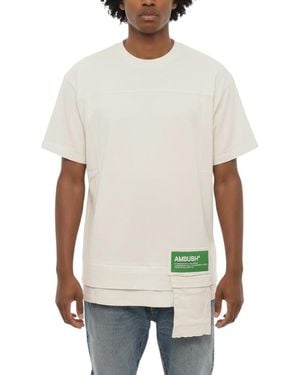 Ambush Waist Pocket Logo T-Shirt - White