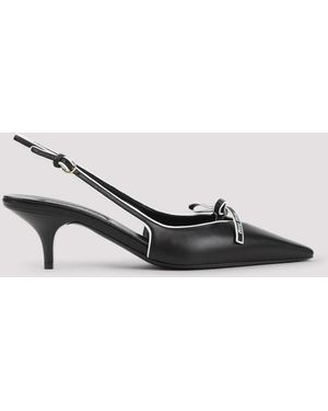 Miu Miu Slingback Pumps - Black
