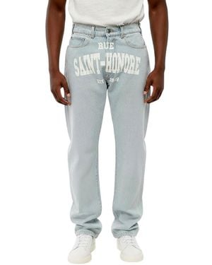 1989 STUDIO Straight Mid Rise Jeans - Gray