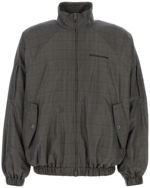 Balenciaga Logo Jacket - Gray