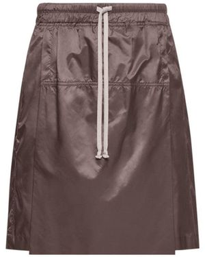 Moncler Solid Shorts - Brown