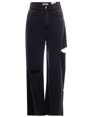 ICON DENIM Loose Mid Rise Jeans - Blue