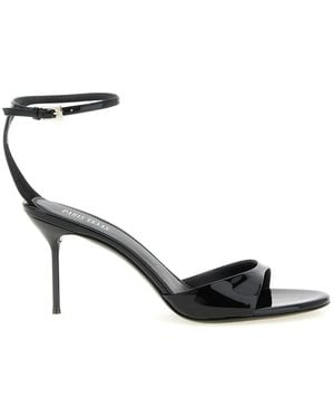Paris Texas Leather Heels - Black