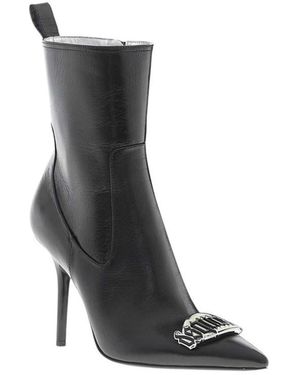 DSquared² Leather Ankle Boots - Black