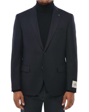 Corneliani Single Breasted Blazer - Blue