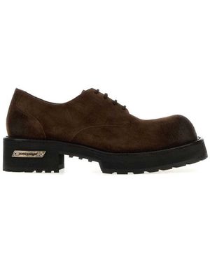 Balenciaga Suede Dress Shoes - Brown