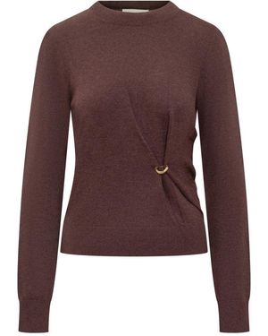Isabel Marant Crew Neck Jumper - Brown