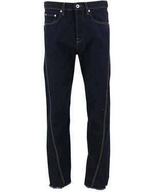 Lanvin Mid Rise Jeans - Blue