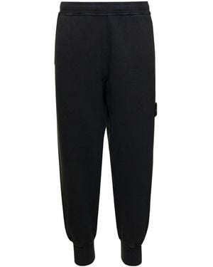 Stone Island Cotton Sweatpants - Black