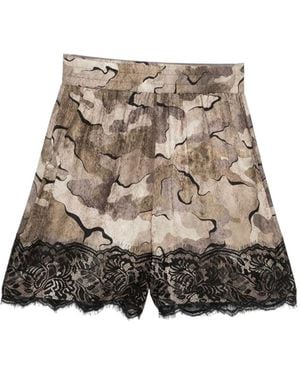Pinko Printed Short - Brown