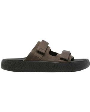 Veja Velcro-Strap Sandals - Brown