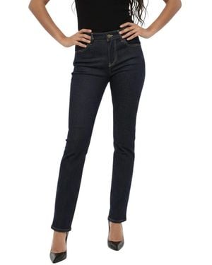 Washington DEE-CEE U.S.A. Straight High Rise Jeans - Black