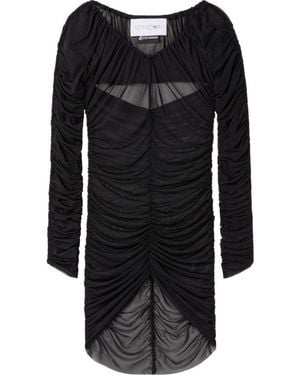AZ FACTORY Cut-Out Mesh Top - Black
