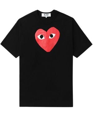 Comme des Garçons Graphic Logo T-Shirt - Black