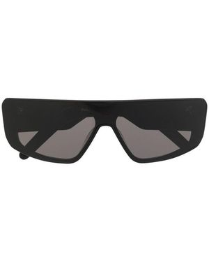Rick Owens Logo Sunglasses - Black