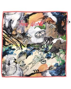 Vivienne Westwood Printed Scarf - Multicolour