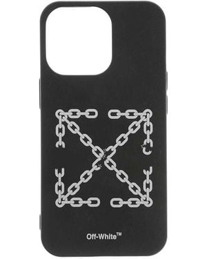 Off-White c/o Virgil Abloh Graphic Iphone 13 Pro Case - Black