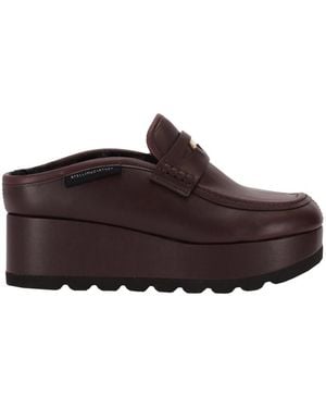 Stella McCartney Solid Mules - Brown