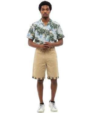 Woolrich Relaxed Solid Shorts - Natural