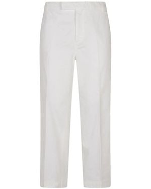 Thom Browne Utility Chino Trouser Garment Dye - White