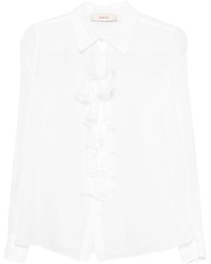 Jucca Regular Solid Shirt - White