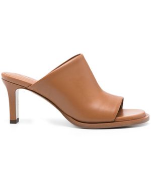 Tod's Leather Heels - Brown
