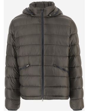 Herno Nylon Padded Down Jacket - Gray