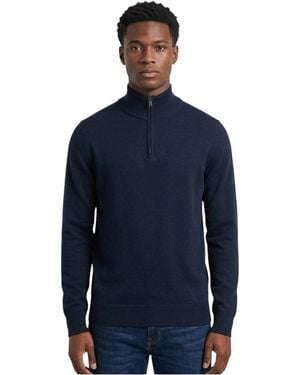 BOSS Half Zip Sweater - Blue