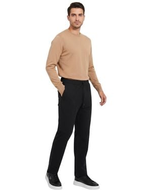 BOSS Regular Drawstring Pants - Black