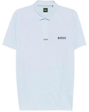 BOSS Logo Polo - Blue