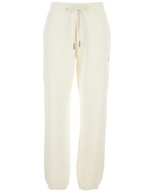 Moncler Relaxed Sweatpants Pants - White