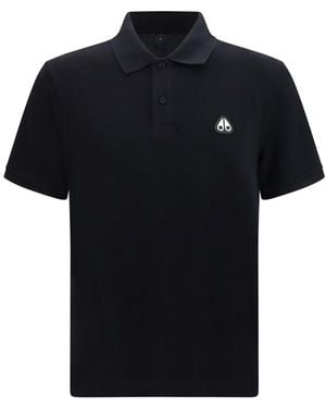 Moose Knuckles Everett Polo - Black