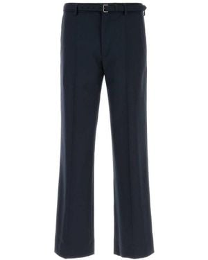 Dries Van Noten Midnight Tailored Pants - Blue