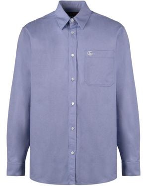 Gucci Regular Shirt - Blue