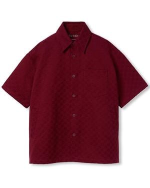 Gucci Oversized Shirt - Red