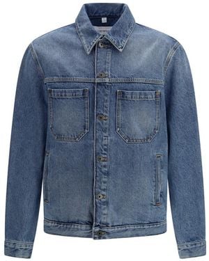Off-White c/o Virgil Abloh Regular Denim Jacket - Blue
