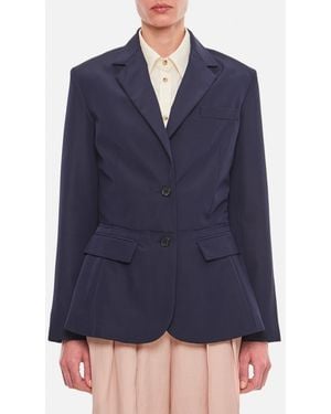 JW Anderson Jw Anderson Viscose Blazer - Blue