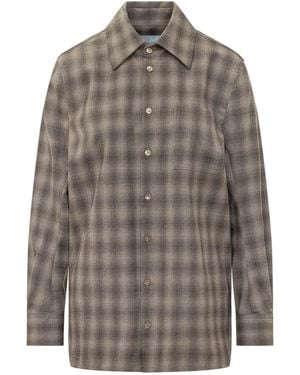 The Seafarer Regular Plaid Shirt - Gray